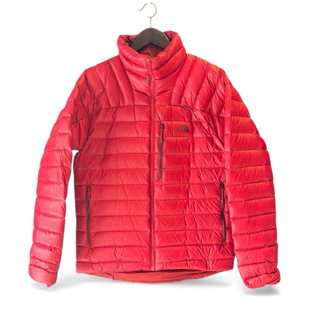 The North Face Red Morph Down Jacket Puffer Mens Small - Like New